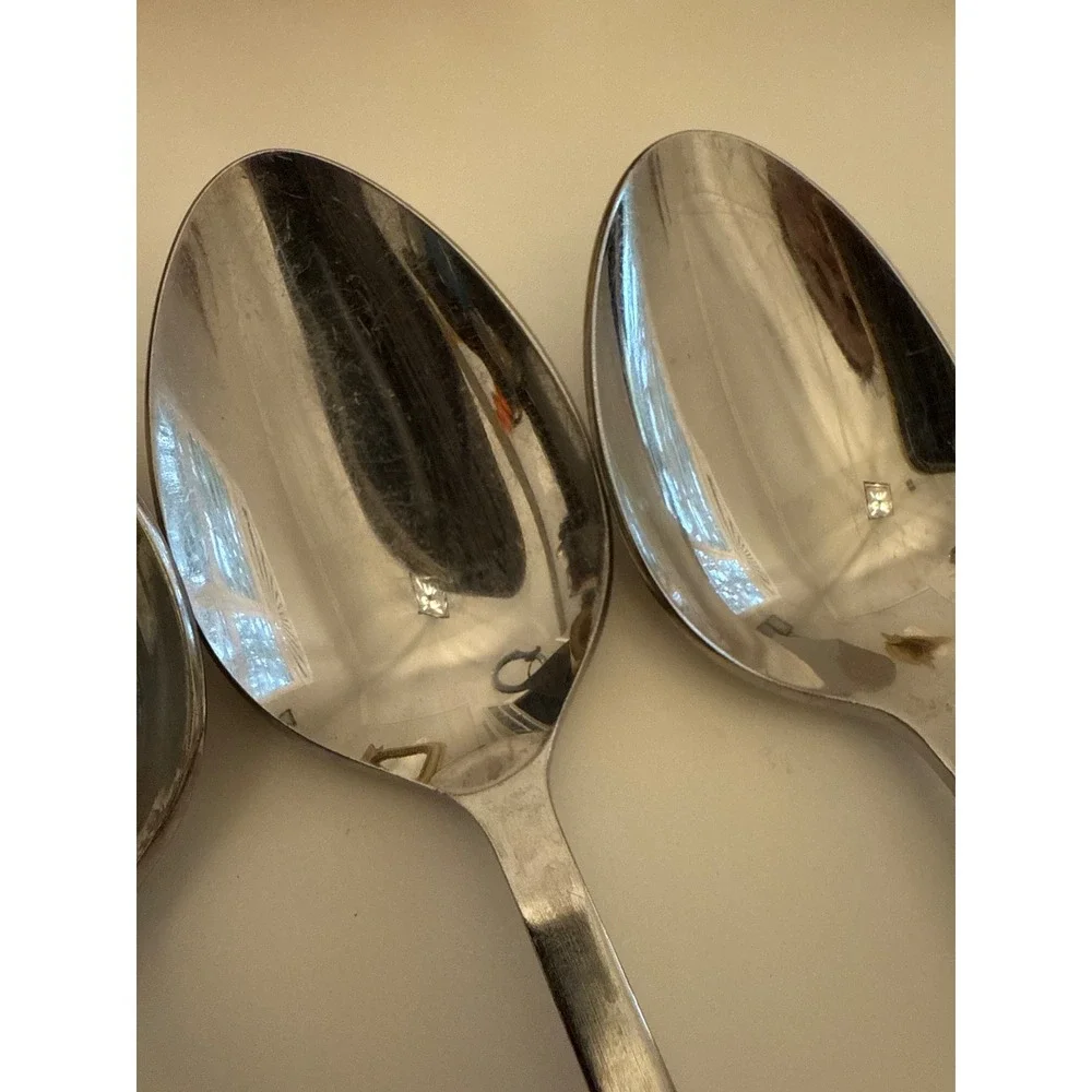 7‎ Hanford Forge Mystique Oval Soup Spoons Japan Stainless Replacement